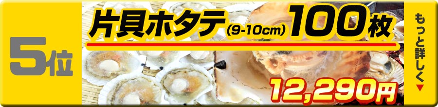 5位 片貝9-10cm100枚