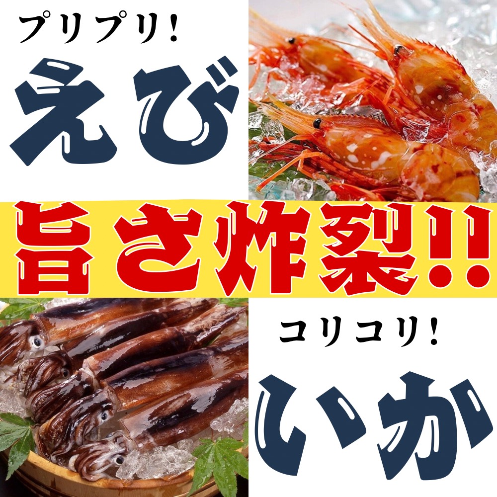 エビイカ仕入れ