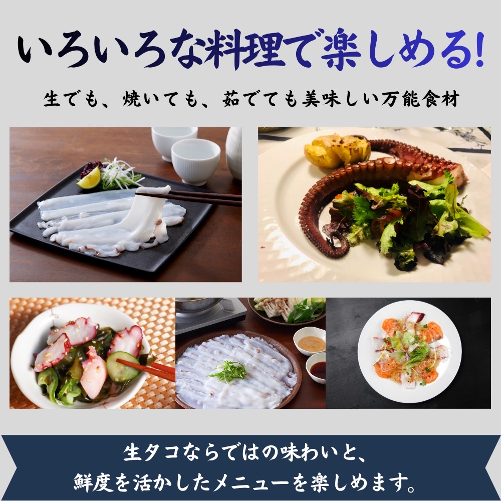 生タコ足