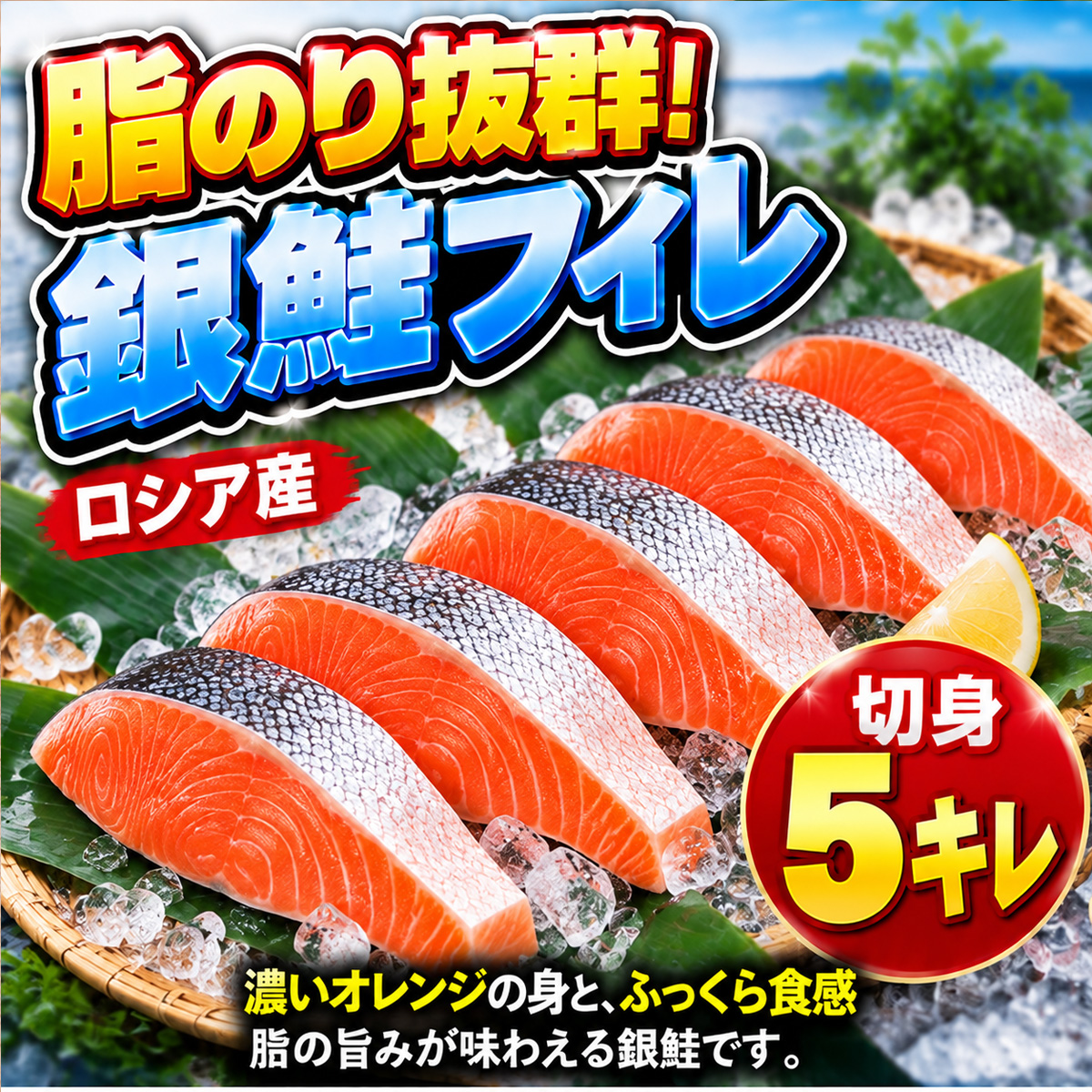 銀ジャケ切り身