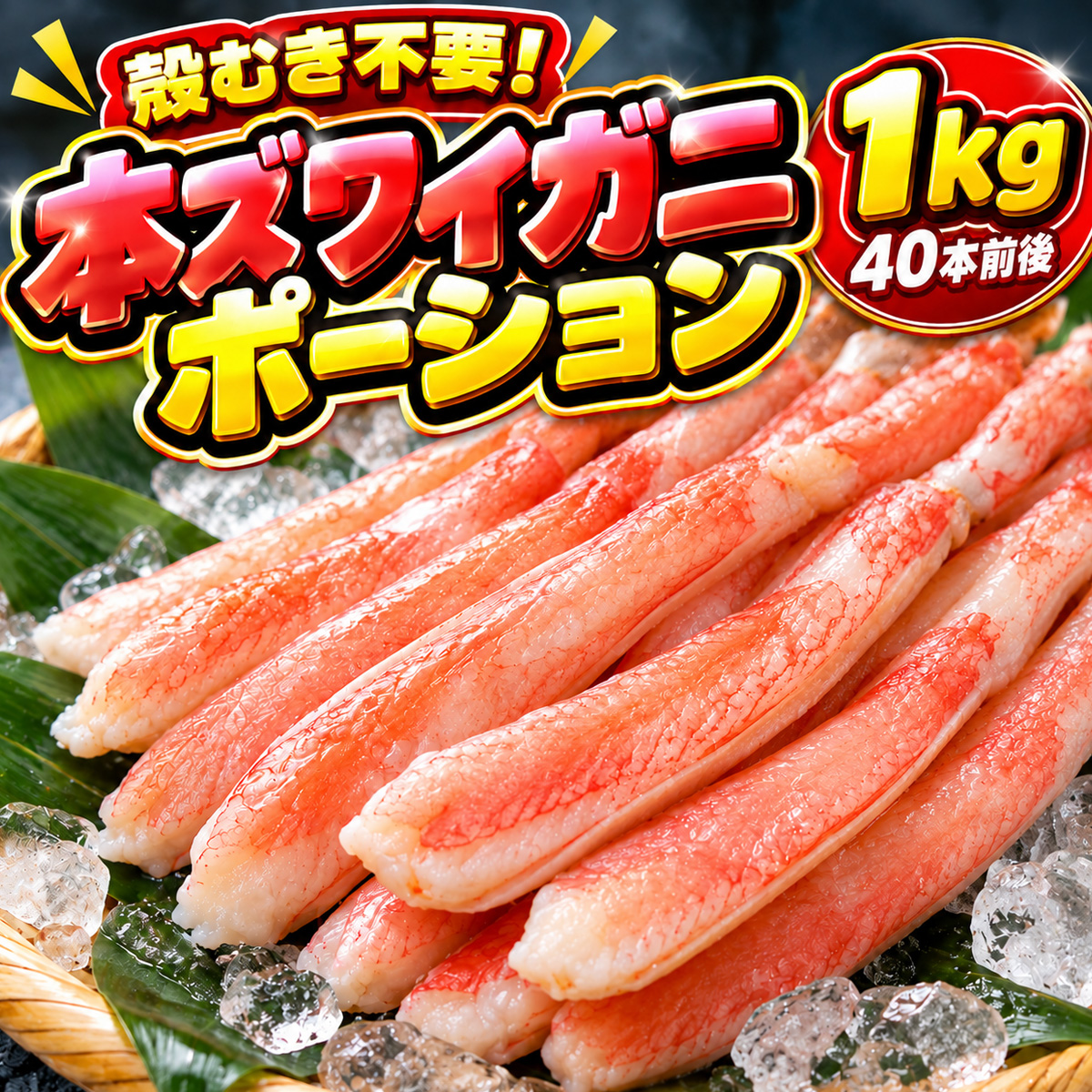 本ずわい蟹ポーション