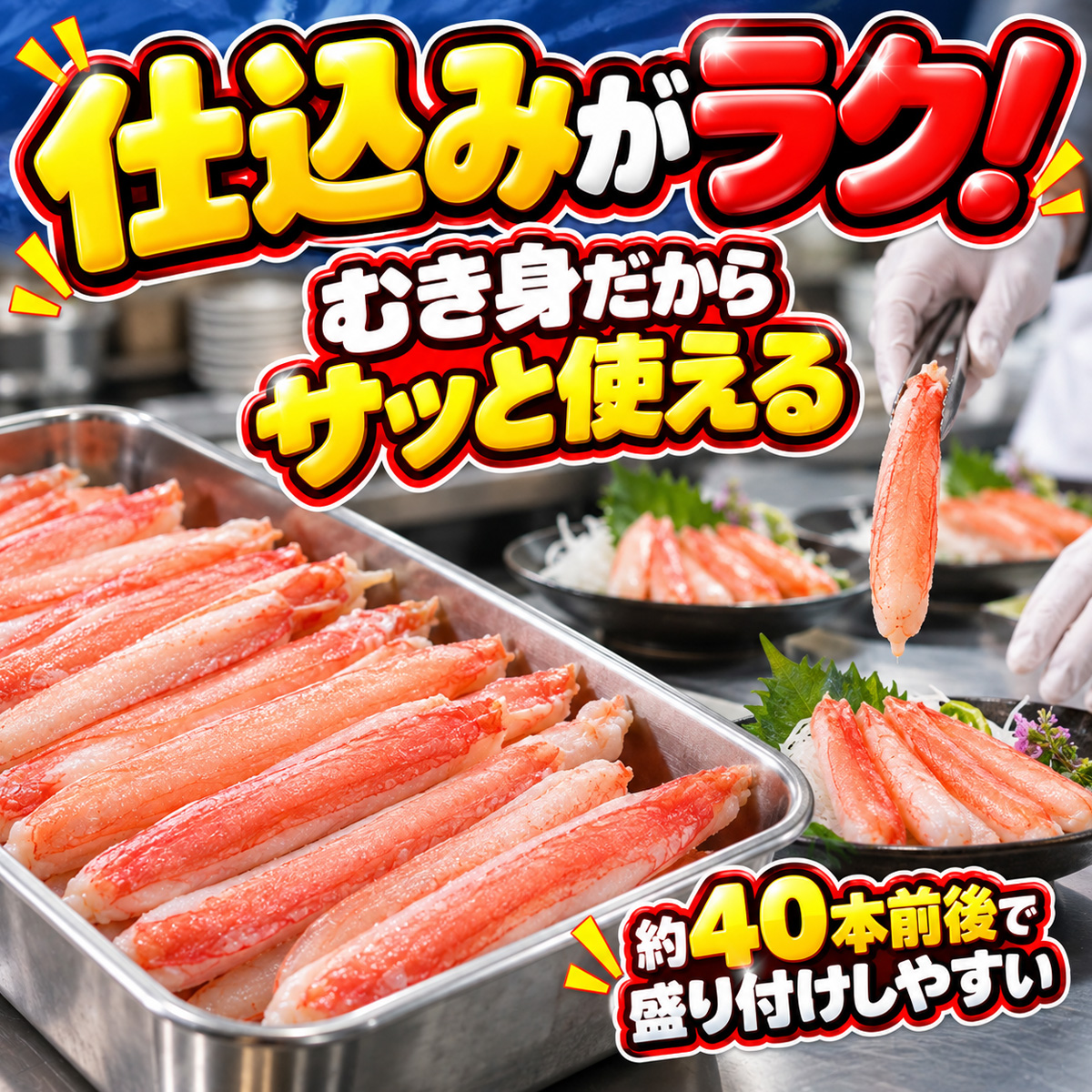 本ずわい蟹ポーション