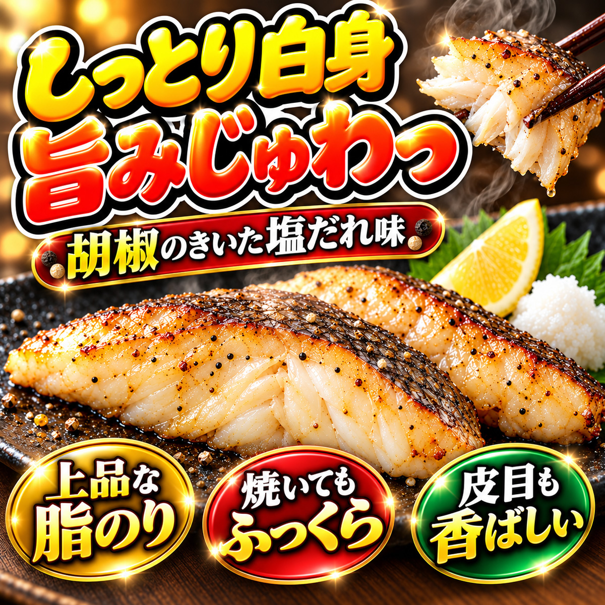 ツボダイ切り身