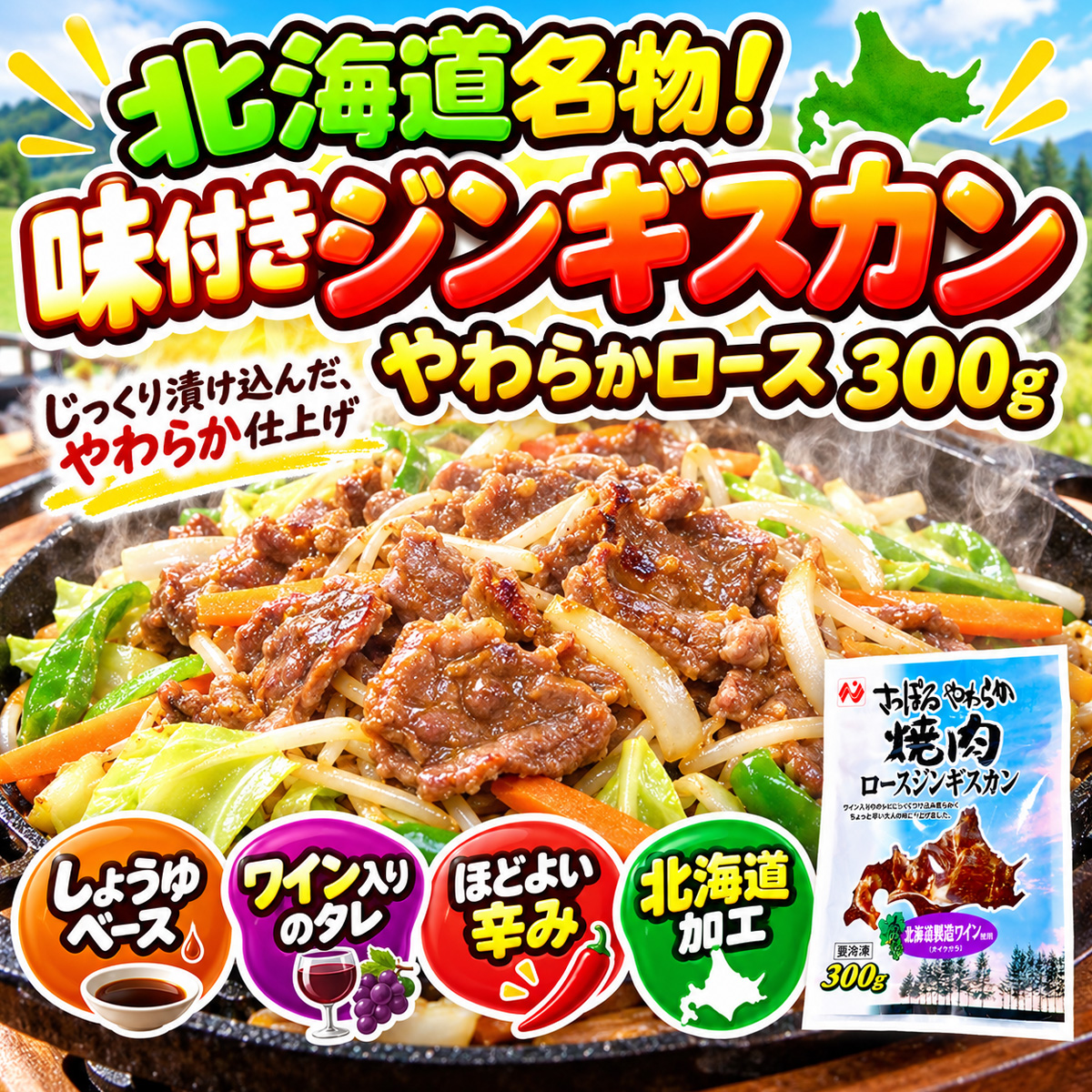 味付きジンギスカン