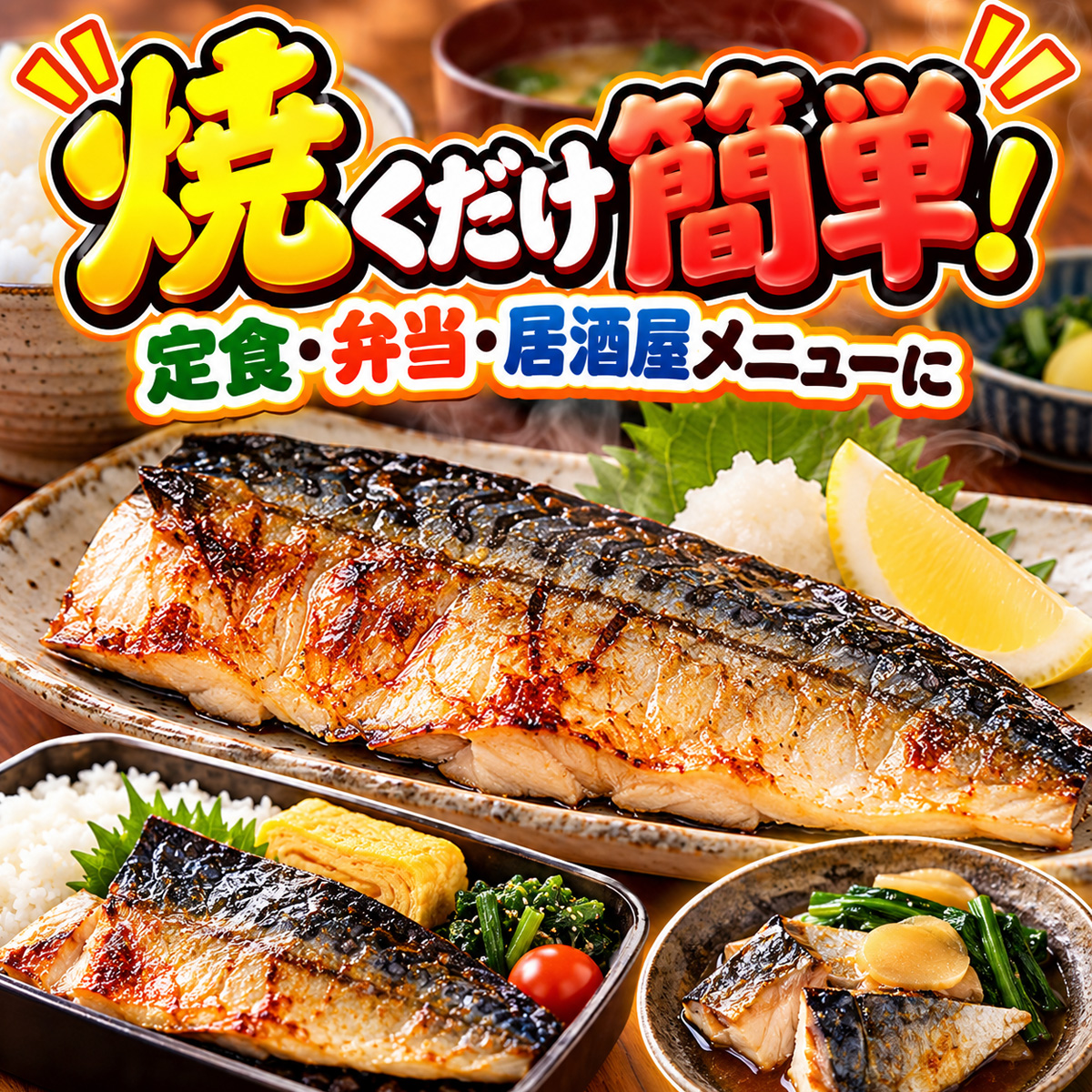 塩サバフィレ