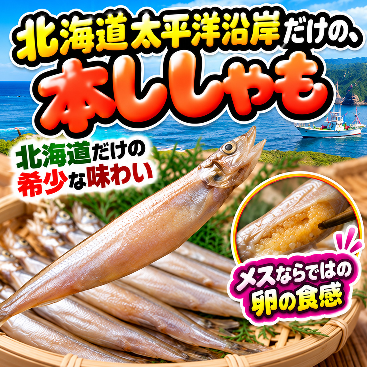 本物ししゃも