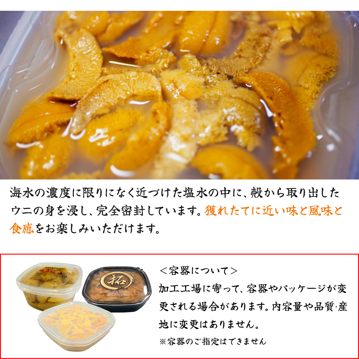 塩水うに