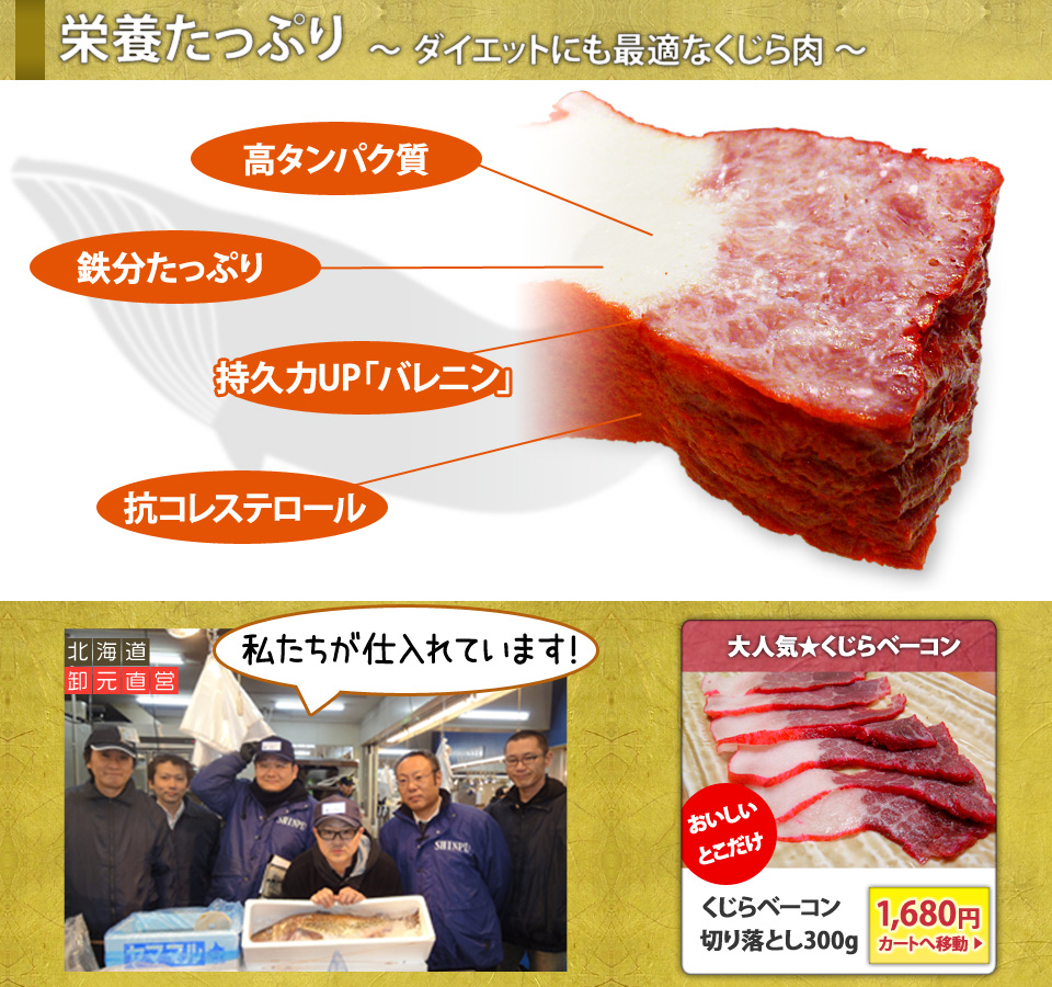 鯨肉の栄養素